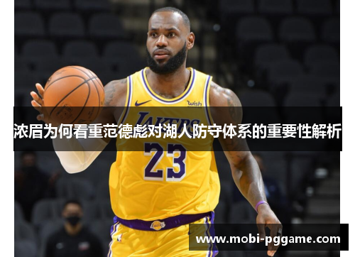 浓眉为何看重范德彪对湖人防守体系的重要性解析