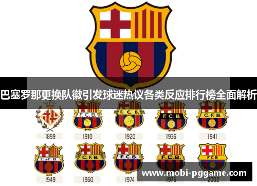 巴塞罗那更换队徽引发球迷热议各类反应排行榜全面解析 巴塞罗那更换队徽引发球迷热议各类反应排行榜全面解析